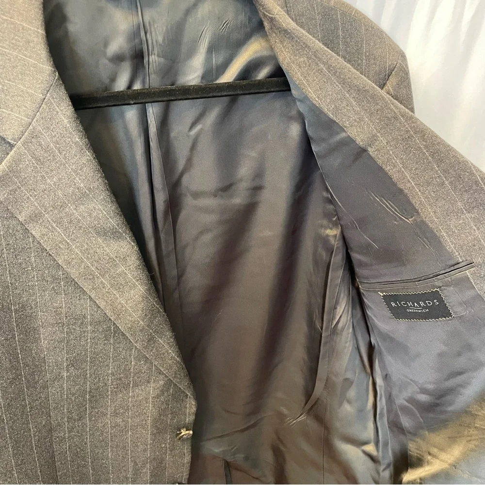 Gieves &‎ Hawkes Pinstripe 100% Wool Blazer Formal Business Men’s Size 41R USA